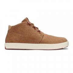 Nana Hele Men's Leather Chukka Boots - Natural