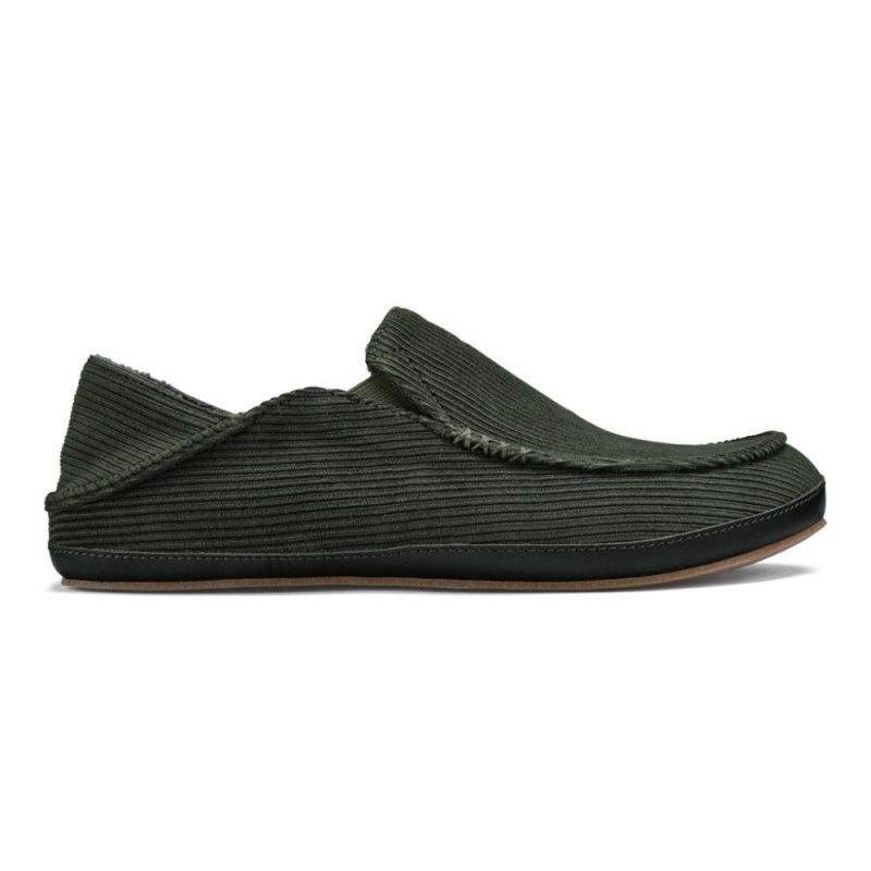 Moloa 'Ie Slipper Men's Corduroy Slippers - Nori