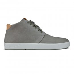 Nana Hele Men's Leather Chukka Boots - Fog