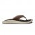 Ulele Men's Beach Sandals - Dark Wood