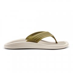 Ulele Men's Beach Sandals - Limu / Mineral Grey