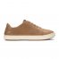 Pehuea Li 'Ili Women's Leather Sneakers - Tan